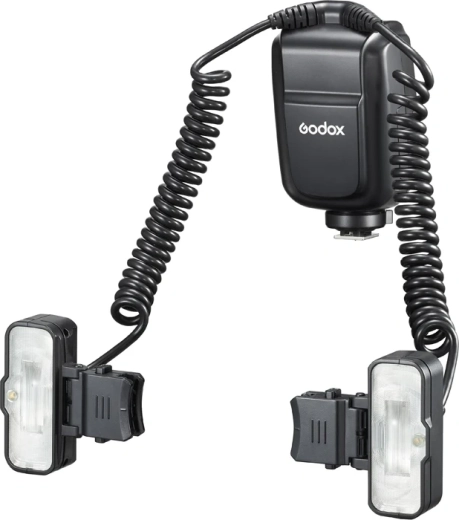 Godox MF-T76C makroblitz med to hoveder til Canon