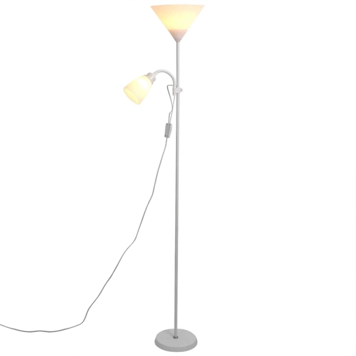 Gulvlampe Renew Force 2-i-1 med læselampe