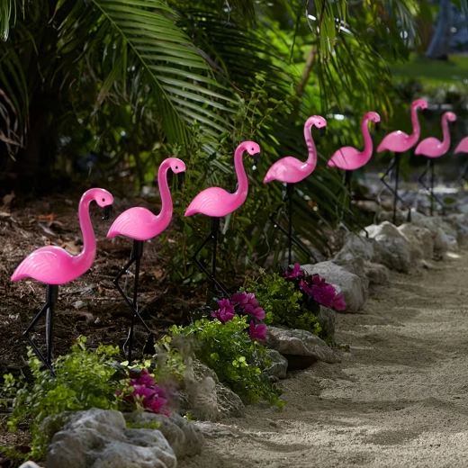 Dekorativ effekt til stier og bede