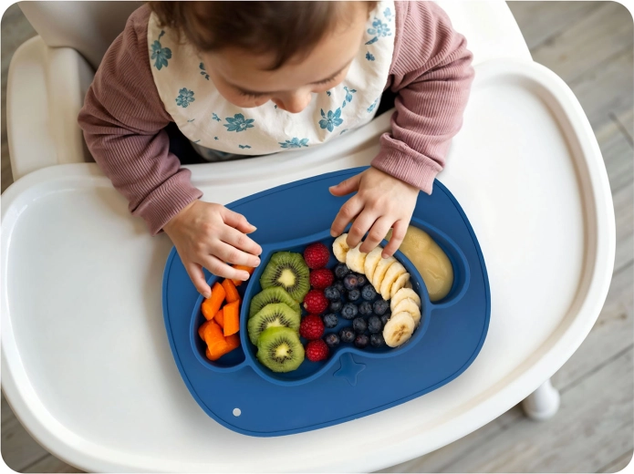 Stabil klæbende base mod spild