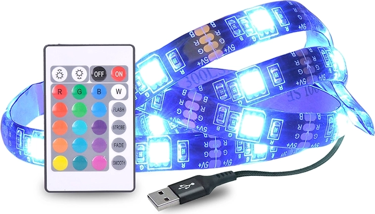 RGB-belysning med fjernbetjening