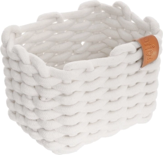BOMULDSOPBEVARINGSKURV SKANDI HVID 19,5 × 14 × 14 cm
