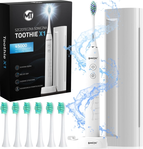 MalTec Toothie X1 WH sonisk tandbørste