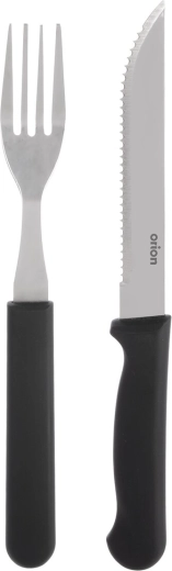 Orion steakbestik-sæt kniv og gaffel 2 stk