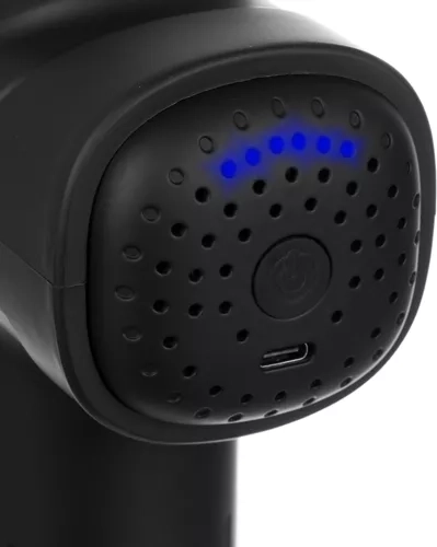 6 intensitetsniveauer med LED-indikator