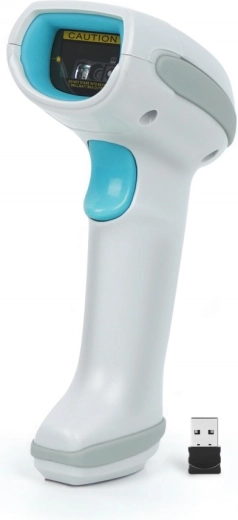 Digitus avanceret trådløs stregkodescanner 1D/2D med USB-modtager og holder – 1 stk.