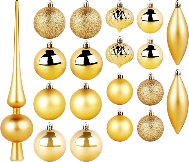 Luksuriøs gylden udførelse og forskellige teksturer