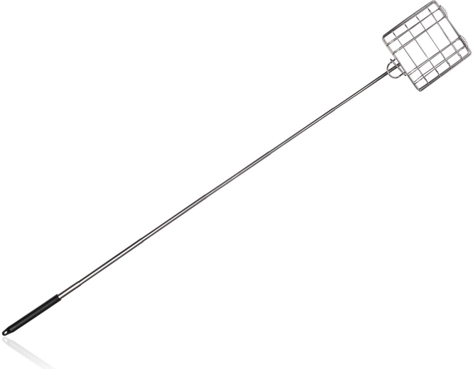 Justerbar længde 27–67 cm for sikker grillning