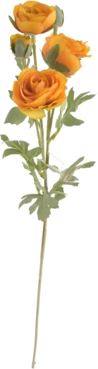 Kunstig blomst ranunkel (Ranunculus) gul 66 cm