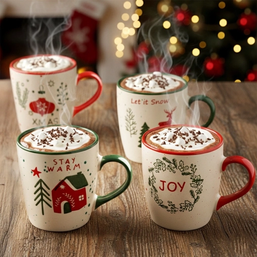 Ideelle til varme drikke på kolde vinterdage