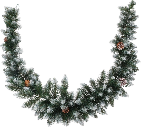 Juledekorationsguirlande i PVC 180 cm