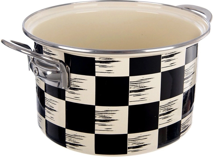 Modstandsdygtigt emaljeret stål til daglig madlavning