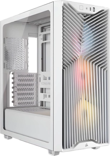 Corsair 3200D RS ARGB mid-tower kabinet hvid