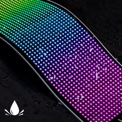 Fleksibel RGB LED-flade