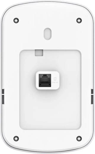 Kompakt wall‑plate-udførelse til ren installation
