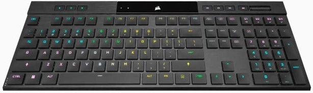 Trådløst mekanisk tastatur Corsair K100 RGB Air Ultra Tynd Cherry MX