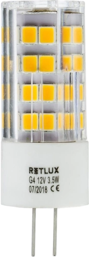 LED-pære RETLUX G4 3,5 W 12 V varm hvid