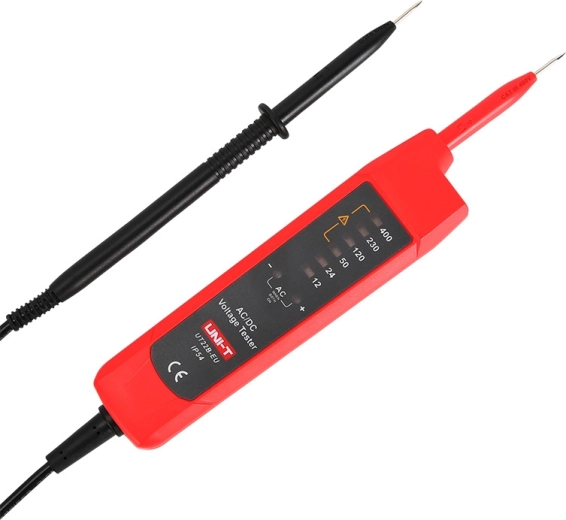 Klar LED-indikering i området 12–400 V