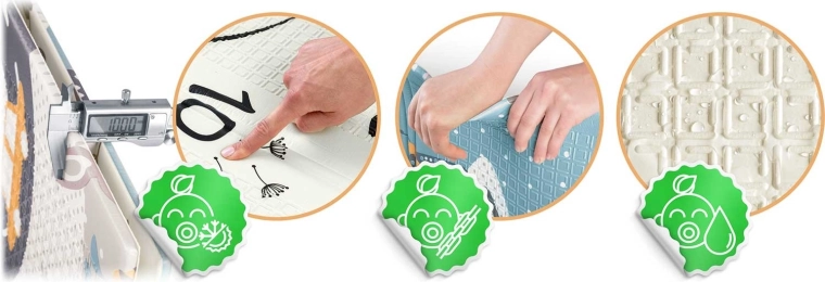 Tykt, blødt og sikkert XPE-skum