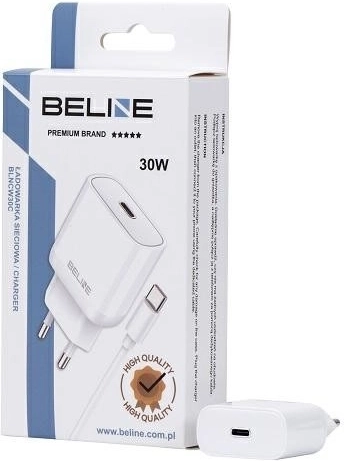 30 W GaN USB‑C-netoplader + USB‑C-kabel – Hvid