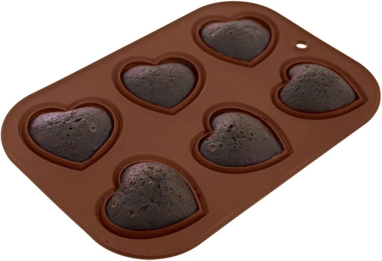 6 hjerteforme på én gang