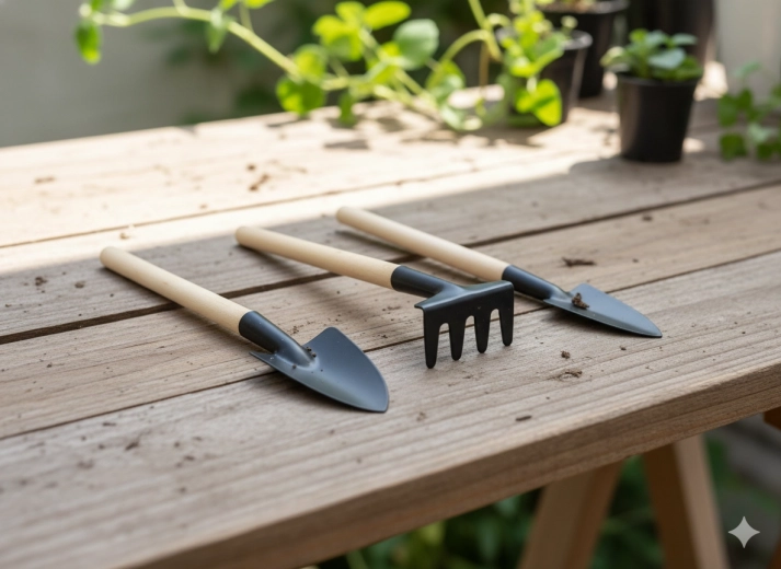 Præcis plantning med transplanter med måleskala