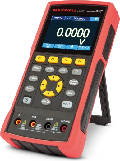 Oscilloskop og multimeter i ét