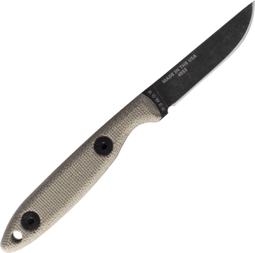 Ergonomisk micarta-greb for sikker håndtering