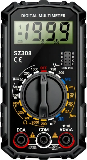 Digitalt multimeter ANENG vc830l - 1 stk.