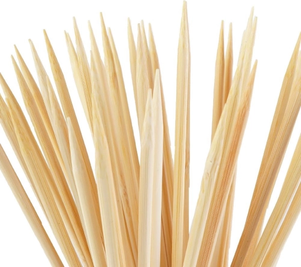 Naturlig bambus med skarp spids