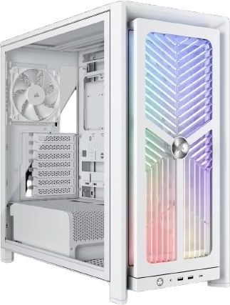 Corsair Frame 4000X RS hvidt ATX mid-tower-kabinet