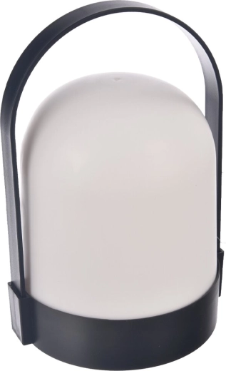 LED-lampe UH hvid/sort 21 cm