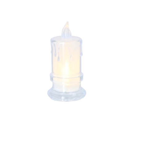 Varmt hvidt LED-lys med realistisk effekt
