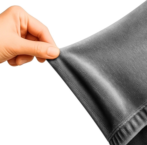 Elastisk velour for nem tilpasning