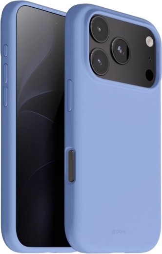 Crong Color Cover Magnetic MagSafe-beskyttelsescover til iPhone 18 Pro Max / 17 Pro Max – Blå