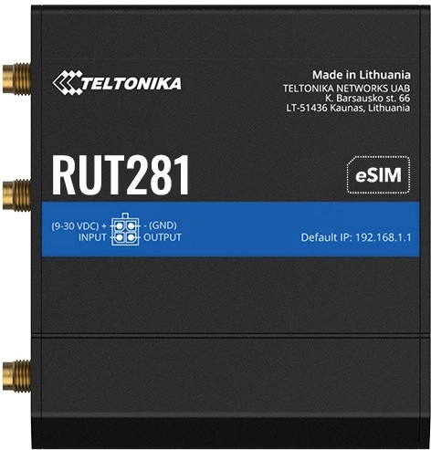 Teltonika RUT281 industriel mobilrouter - 1 stk.