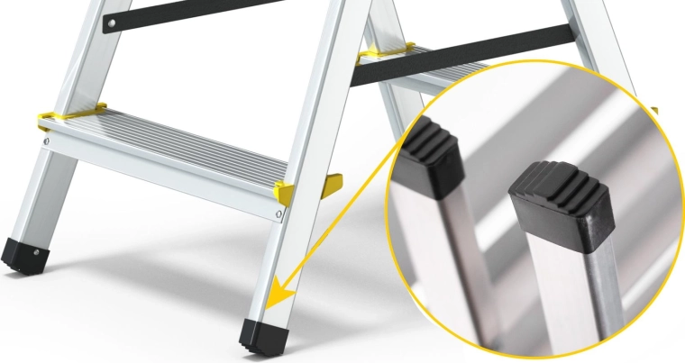 Skridsikre trin og sikker fodstilling