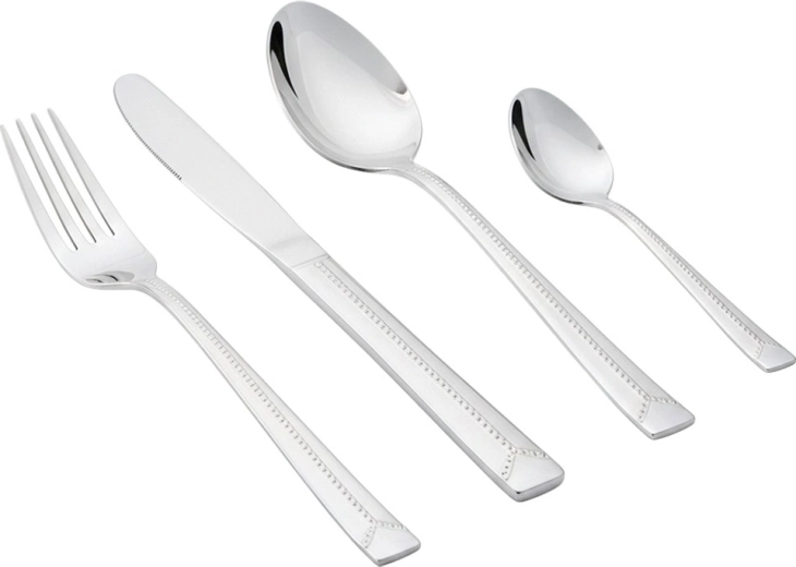 Komplet sæt med 24 dele til 6 personer