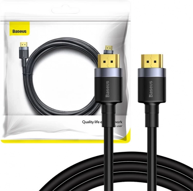 Baseus Cafule HDMI 2.0-kabel 4K 60 Hz 5 m – sort