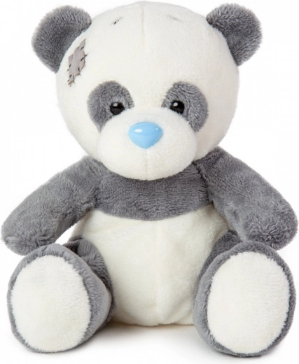 Maskot Panda Snooks med blå næse