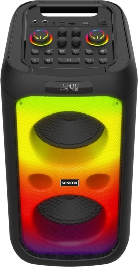 Effekt op til 100 W og bas-equalizer