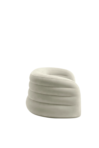 Ergonomiske, afrundede former for komfort