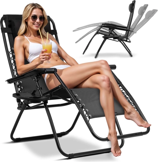 Zero gravity-position for maksimal afspænding