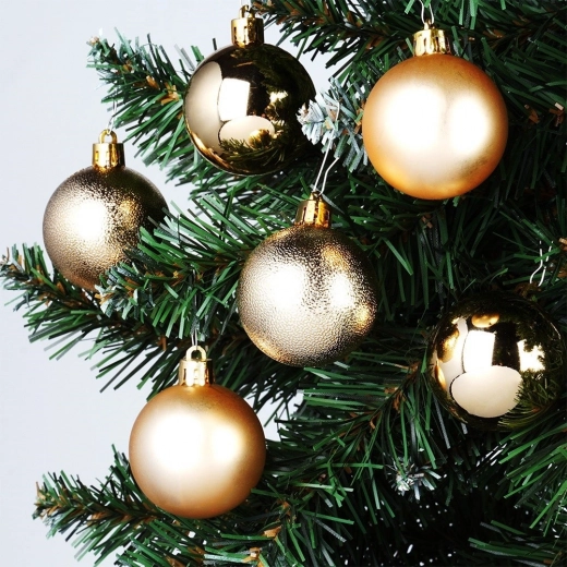 Tre elegante overflader i ensartet guld