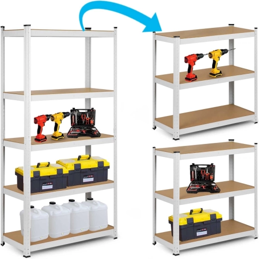 2 i 1: høj reol eller to lave enheder