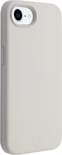 Magnetisk silikonecover til iPhone 16e – stenet beige