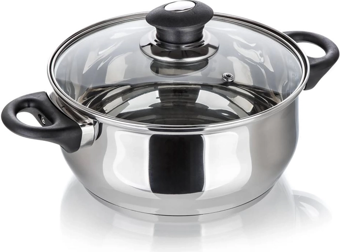 Holdbar rustfri konstruktion med blank finish