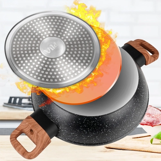 Kompatibel med alle komfurer inklusive induktion