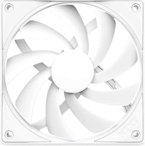 Computerblæser NZXT F120Q v2 PWM hvid