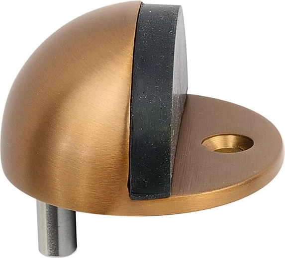 Dørstopper i rustfrit stål med kobberfinish 43 × 24 mm